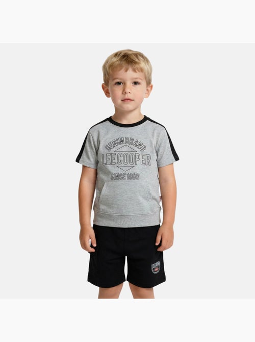 Lee Cooper - Conjunto niño camiseta de manga corta y pantalón corto - Kiabi