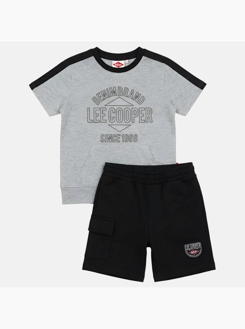 Lee Cooper - Conjunto niño camiseta de manga corta y pantalón corto - Kiabi