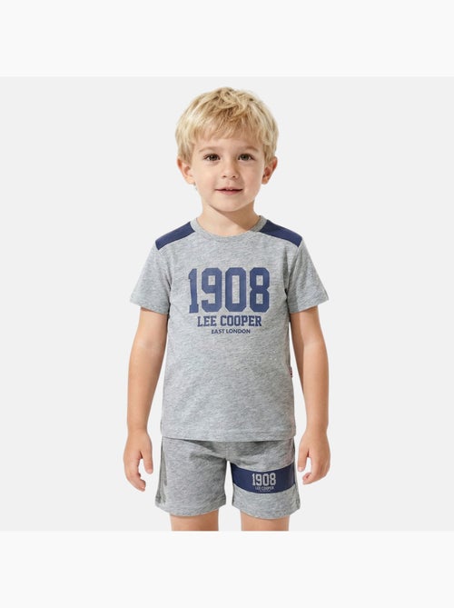 Lee Cooper - Conjunto niño camiseta de manga corta y pantalón corto - Kiabi