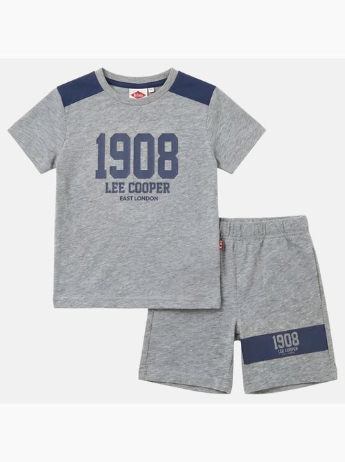 Lee Cooper - Conjunto niño camiseta de manga corta y pantalón corto - Kiabi