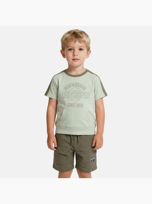 Lee Cooper - Conjunto niño camiseta de manga corta y pantalón corto - Kiabi