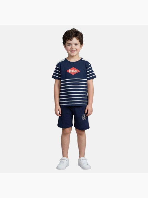 Lee Cooper - Conjunto niño compuesto por camiseta de manga corta y pantalón corto - Kiabi