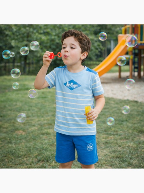 Lee Cooper - Conjunto niño compuesto por camiseta de manga corta y pantalón corto - Kiabi