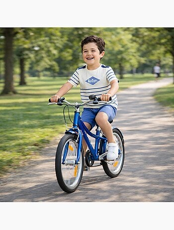 Lee Cooper - Conjunto niño compuesto por camiseta de manga corta y pantalón corto