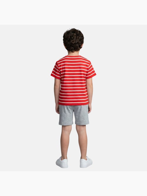 Lee Cooper - Conjunto niño compuesto por camiseta de manga corta y pantalón corto - Kiabi
