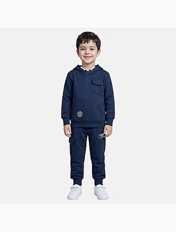 Lee Cooper - Conjunto niño compuesto por sudadera con capucha y pantalón