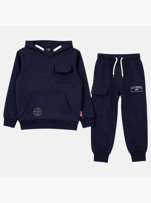 Lee Cooper - Conjunto niño  compuesto por sudadera con capucha y pantalón - Kiabi