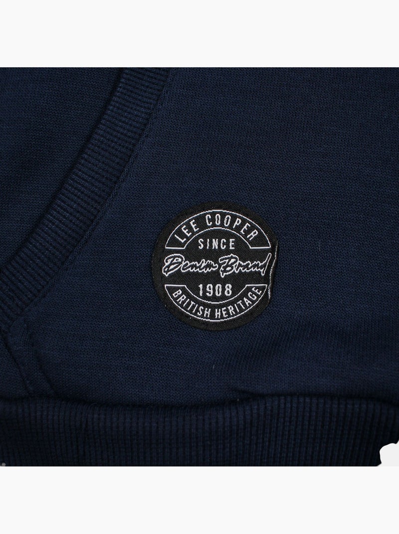 Lee Cooper - Conjunto niño compuesto por sudadera con capucha y pantalón Azul marino - Kiabi