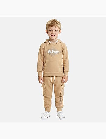 Lee Cooper - Conjunto niño compuesto por sudadera con capucha y pantalón