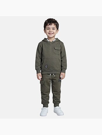 Lee Cooper - Conjunto niño compuesto por sudadera con capucha y pantalón