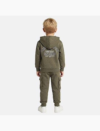 Lee Cooper - Conjunto niño compuesto por sudadera con capucha y pantalón
