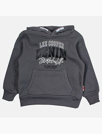 Lee Cooper - Conjunto niño compuesto por sudadera con capucha y pantalón cargo