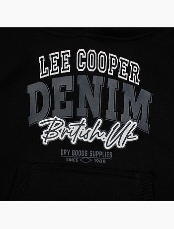 Lee Cooper - Conjunto niño compuesto por sudadera con capucha y pantalón cargo