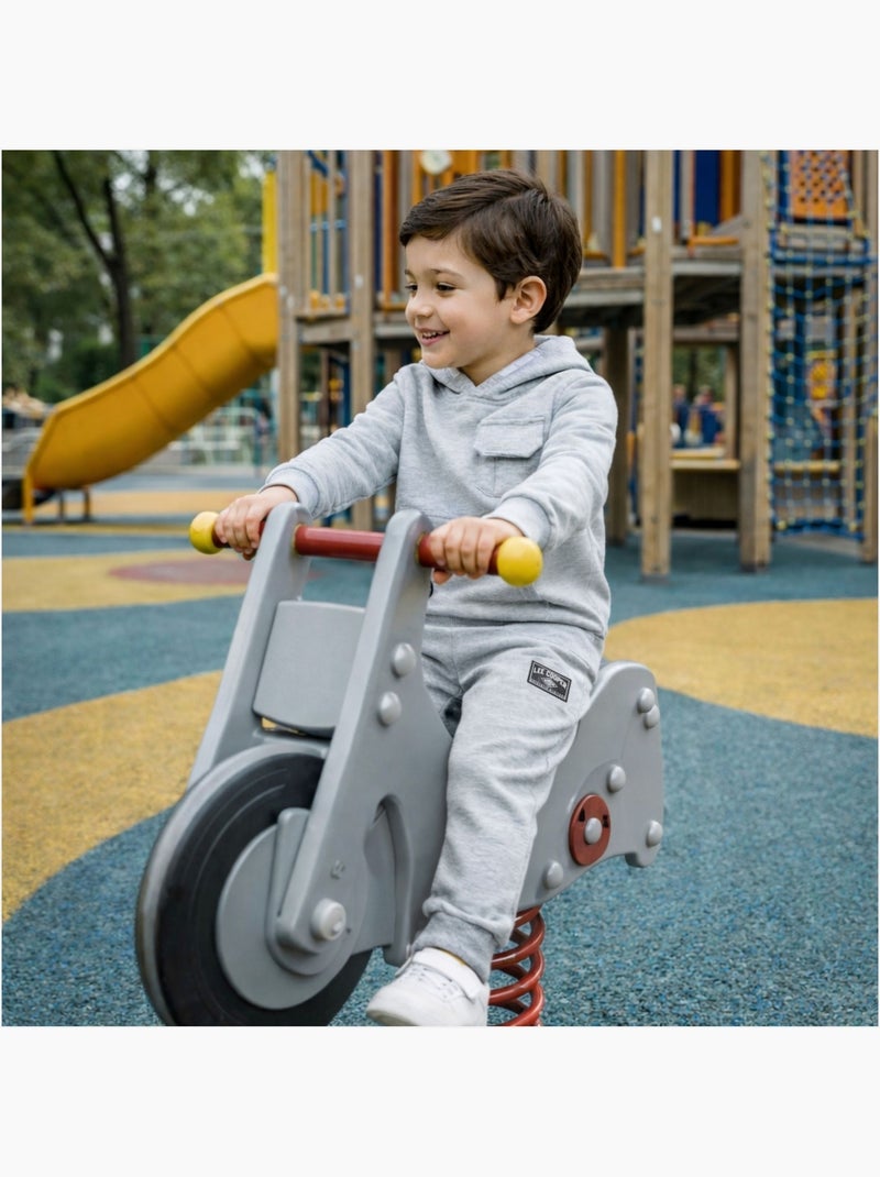Lee Cooper - Conjunto niño compuesto por sudadera con capucha y pantalón Gris - Kiabi