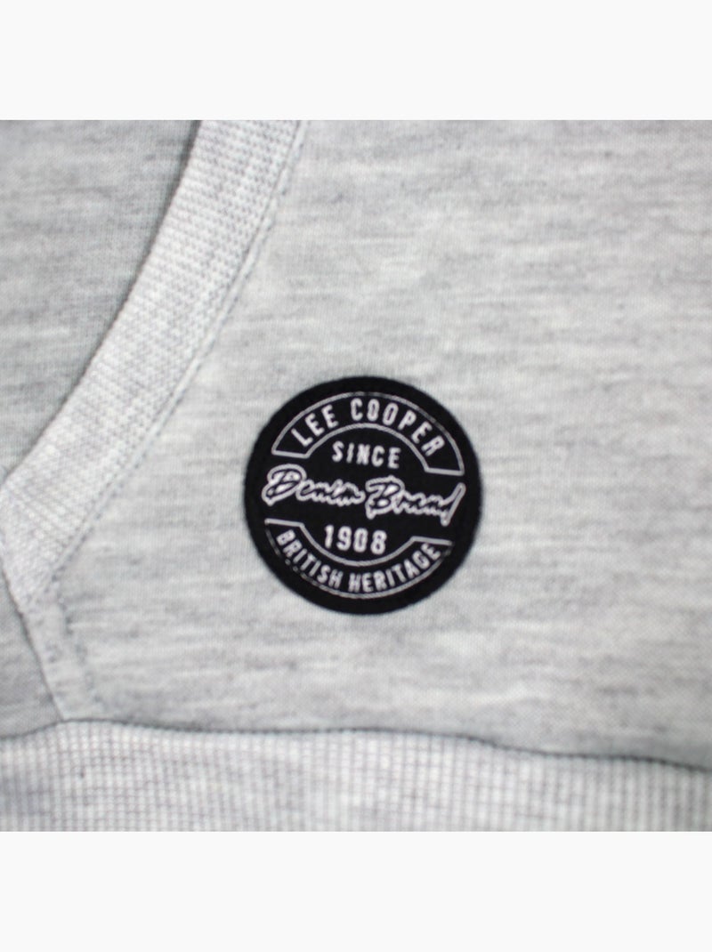 Lee Cooper - Conjunto niño compuesto por sudadera con capucha y pantalón Gris - Kiabi