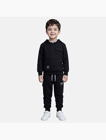 Lee Cooper - Conjunto niño compuesto por sudadera con capucha y pantalón