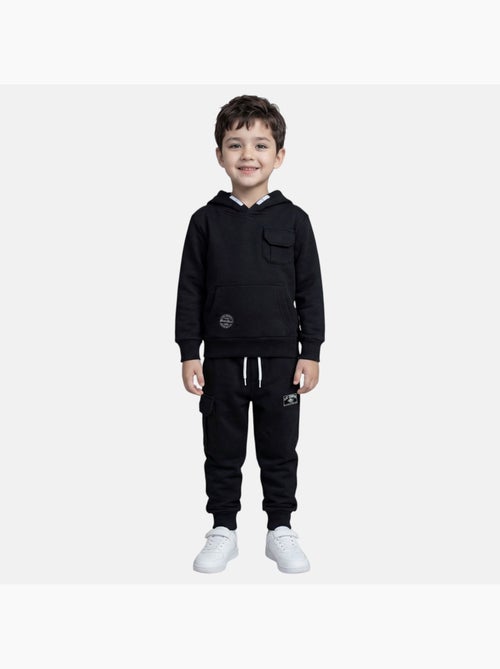 Lee Cooper - Conjunto niño compuesto por sudadera con capucha y pantalón - Kiabi Lee Cooper - Conjunto niño compuesto por sudadera con capucha y pantalón - Kiabi