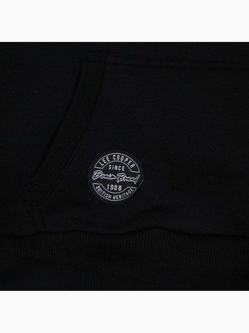 Lee Cooper - Conjunto niño compuesto por sudadera con capucha y pantalón Negro - Kiabi