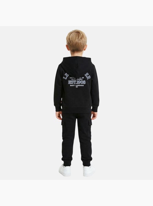 Lee Cooper - Conjunto niño compuesto por sudadera con capucha y pantalón - Kiabi Lee Cooper - Conjunto niño compuesto por sudadera con capucha y pantalón - Kiabi