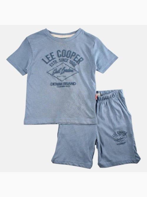 Lee Cooper - Conjunto niño compuesto por una camiseta de manga corta y un short - Kiabi