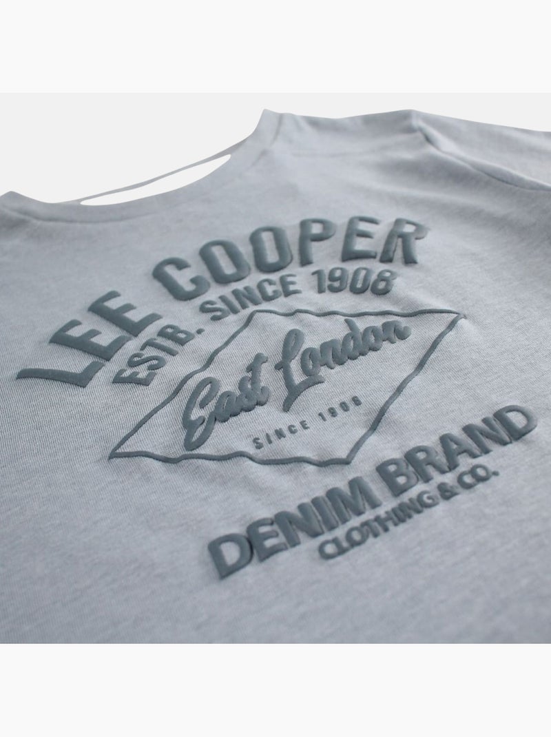 Lee Cooper - Conjunto niño compuesto por una camiseta de manga corta y un short Azul - Kiabi