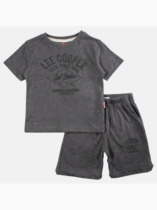 Lee Cooper - Conjunto niño compuesto por una camiseta de manga corta y un short - Kiabi