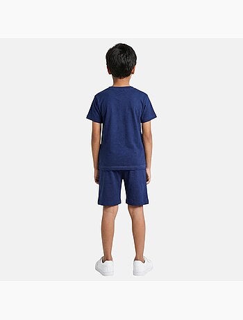 Lee Cooper - Conjunto niño con camiseta de manga corta y pantalón corto