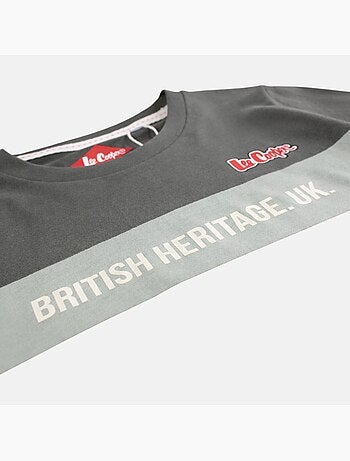 Lee Cooper - Conjunto niño con camiseta de manga corta y pantalón corto