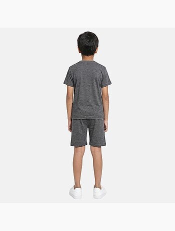 Lee Cooper - Conjunto niño con camiseta de manga corta y pantalón corto