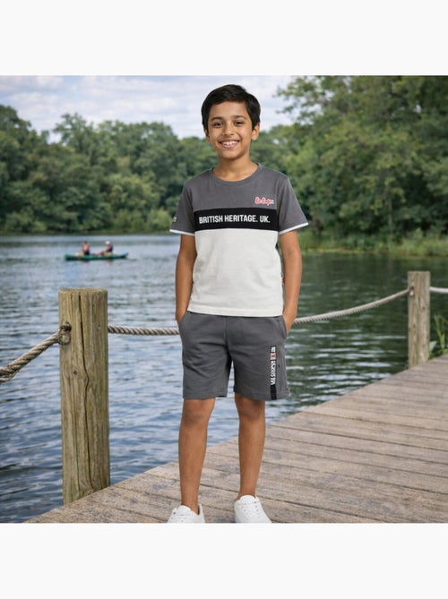 Lee Cooper - Conjunto niño con camiseta de manga corta y pantalón corto - Kiabi