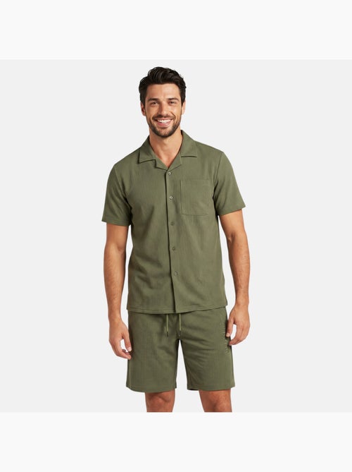 Lee Cooper - Conjunto para hombre LEE COOPER compuesto por camisa de manga corta y short a juego - Kiabi