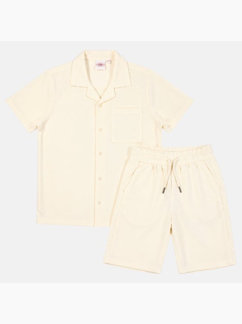 Lee Cooper - Conjunto para hombre LEE COOPER compuesto por camisa de manga corta y short a juego - Kiabi