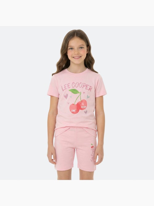 Lee Cooper - Conjunto para niña camiseta de manga corta y short - Kiabi