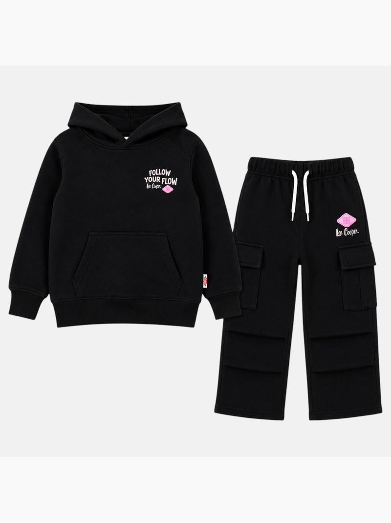 Lee cooper - conjunto para niña Negro - Kiabi
