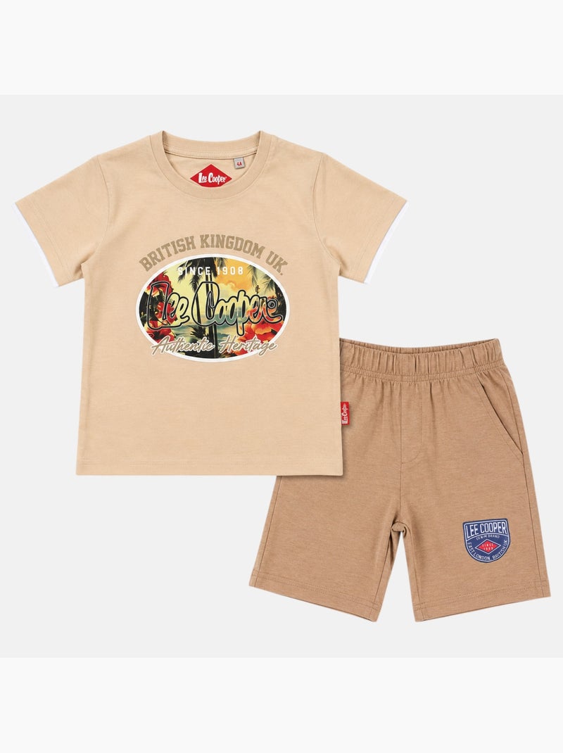 Lee Cooper - Conjunto para niño Beige - Kiabi