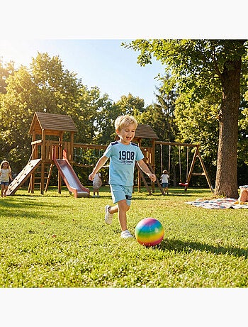 Lee Cooper - Conjunto para niño camiseta de manga corta y short