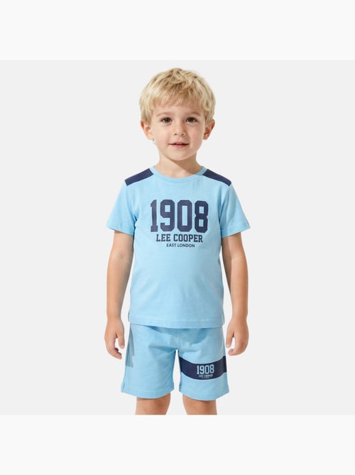 Lee Cooper - Conjunto para niño  camiseta de manga corta y short - Kiabi