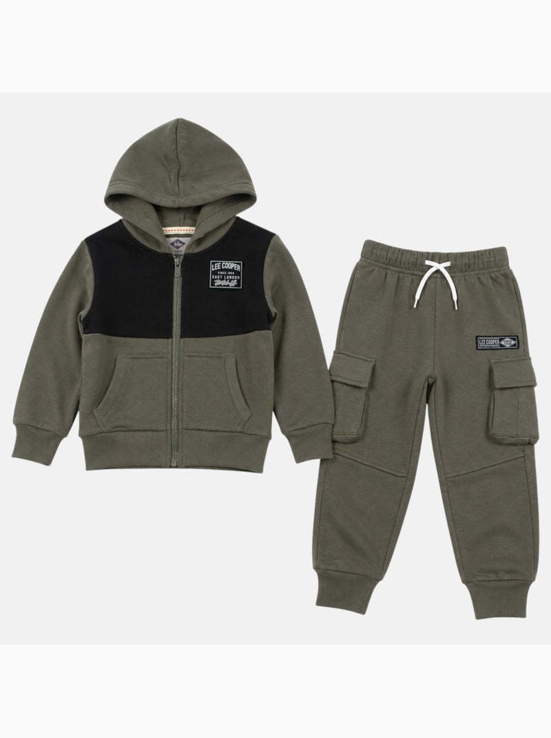 Lee Cooper - Conjunto para niño Caqui - Kiabi