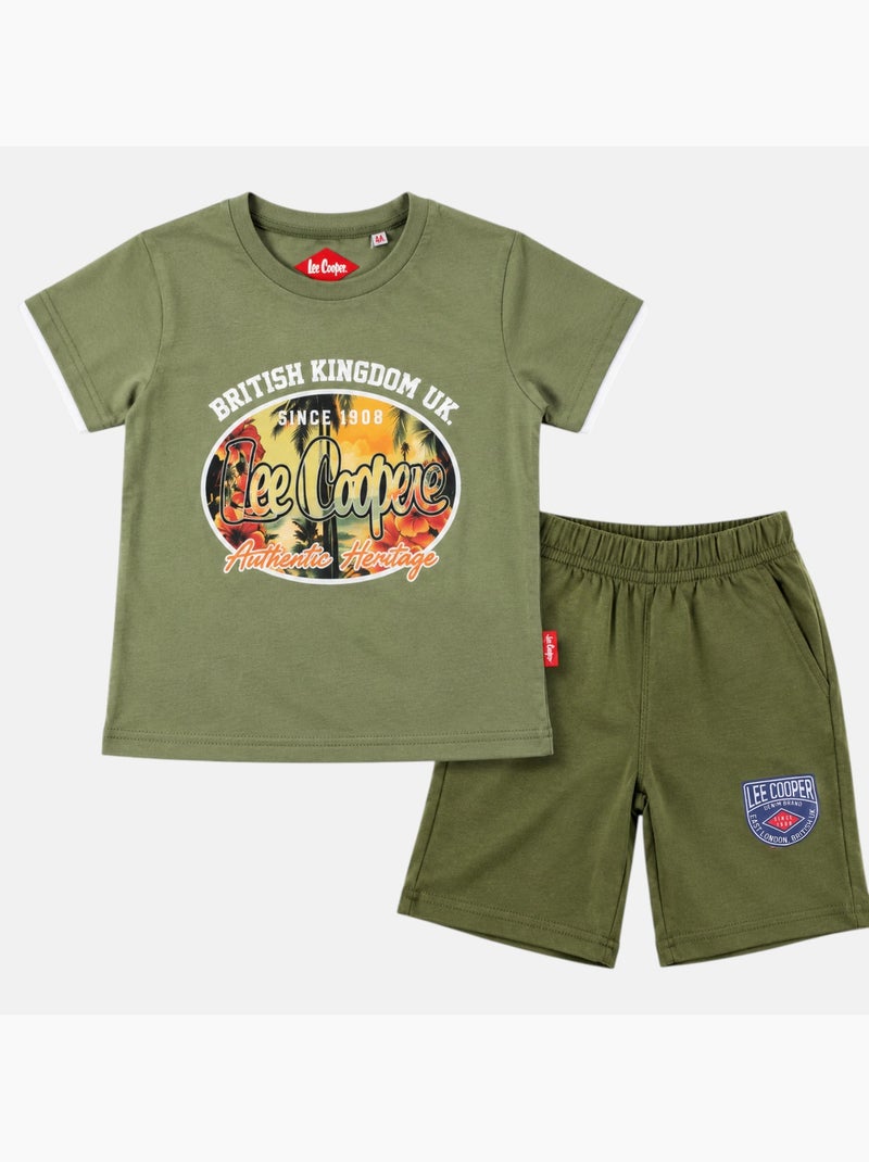 Lee Cooper - Conjunto para niño Caqui - Kiabi