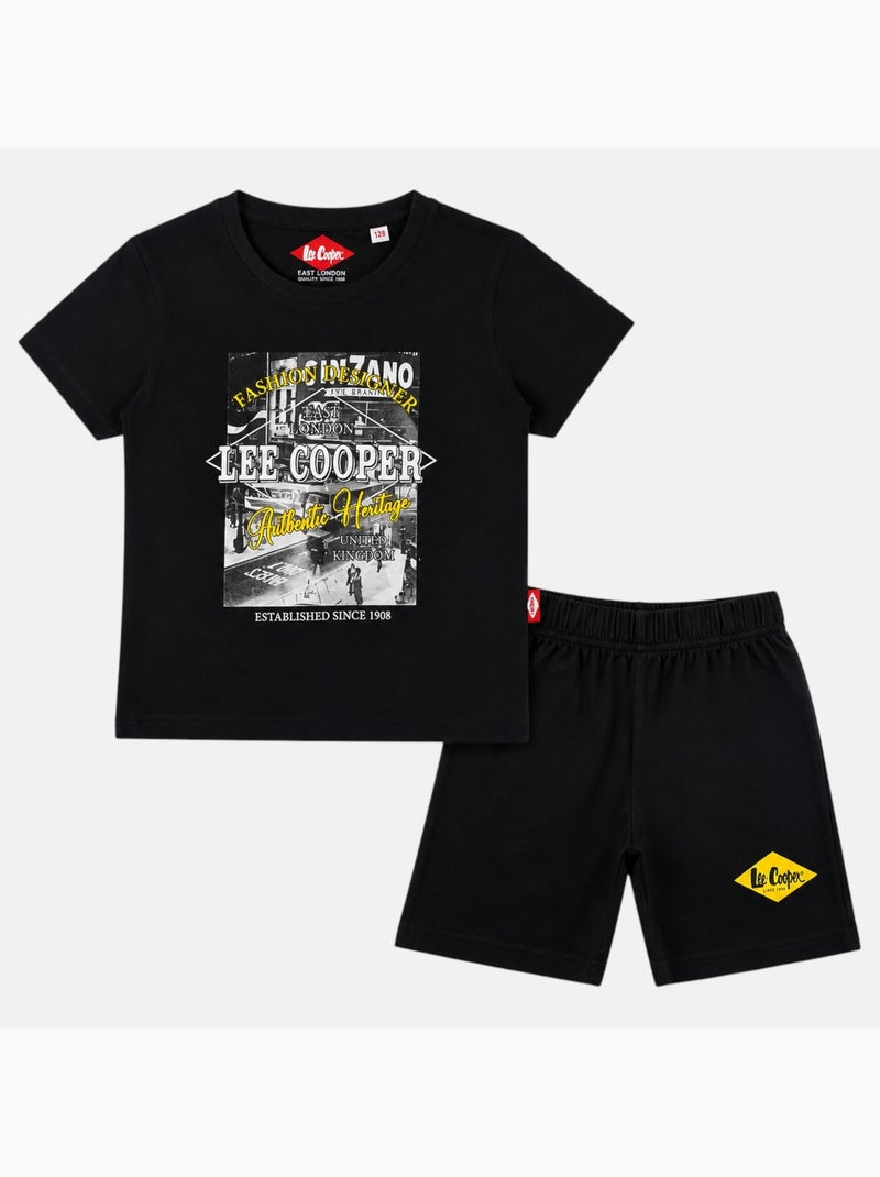 Lee Cooper - Conjunto para niño Negro - Kiabi