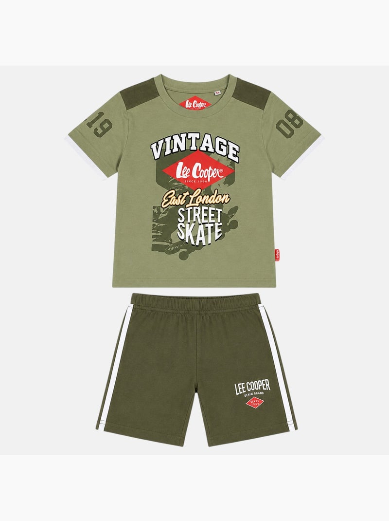 Lee Cooper - Conjunto para niño Verde - Kiabi