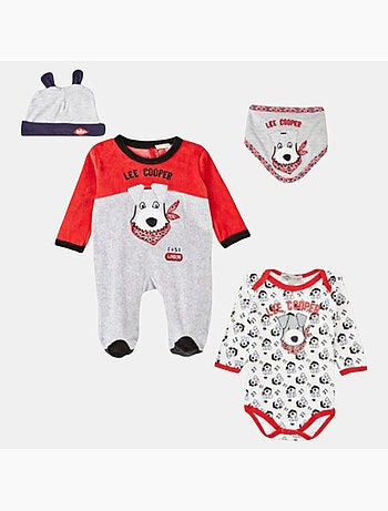 Lee Cooper - Conjunto pijama y body con accesorios