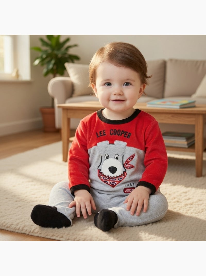 Lee Cooper - Conjunto pijama y body con accesorios Rojo - Kiabi