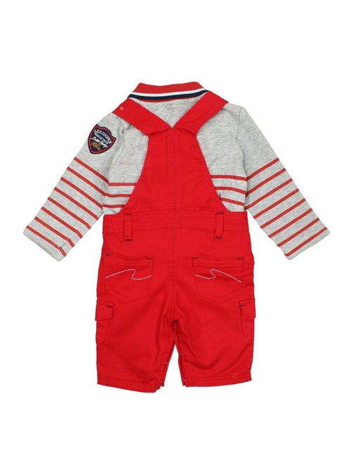 Lee Cooper - Conjunto polo de manga larga con peto bebé - Kiabi