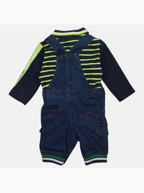 Lee Cooper - Conjunto polo de manga larga con peto bebé - Kiabi
