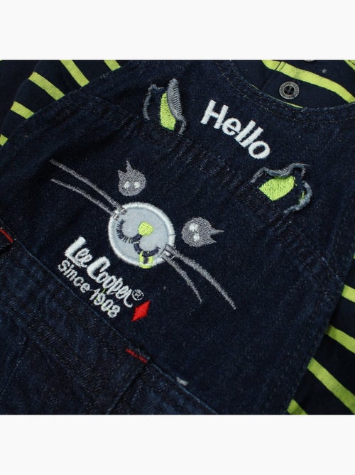 Lee Cooper - Conjunto polo de manga larga con peto bebé - Kiabi