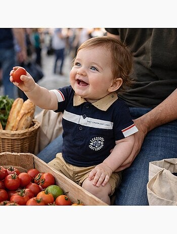 Lee Cooper - Conjunto polo y short bebé