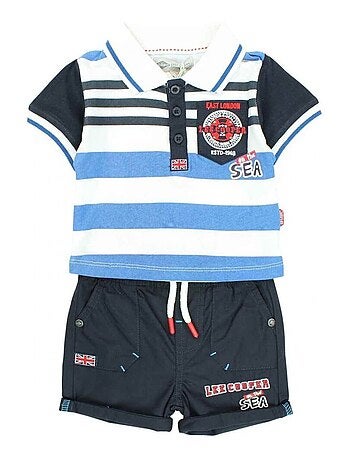 Lee Cooper - Conjunto polo y short bebé