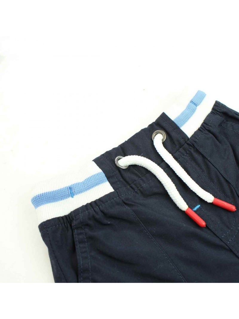 Lee Cooper - Conjunto polo y short bebé Azul marino - Kiabi