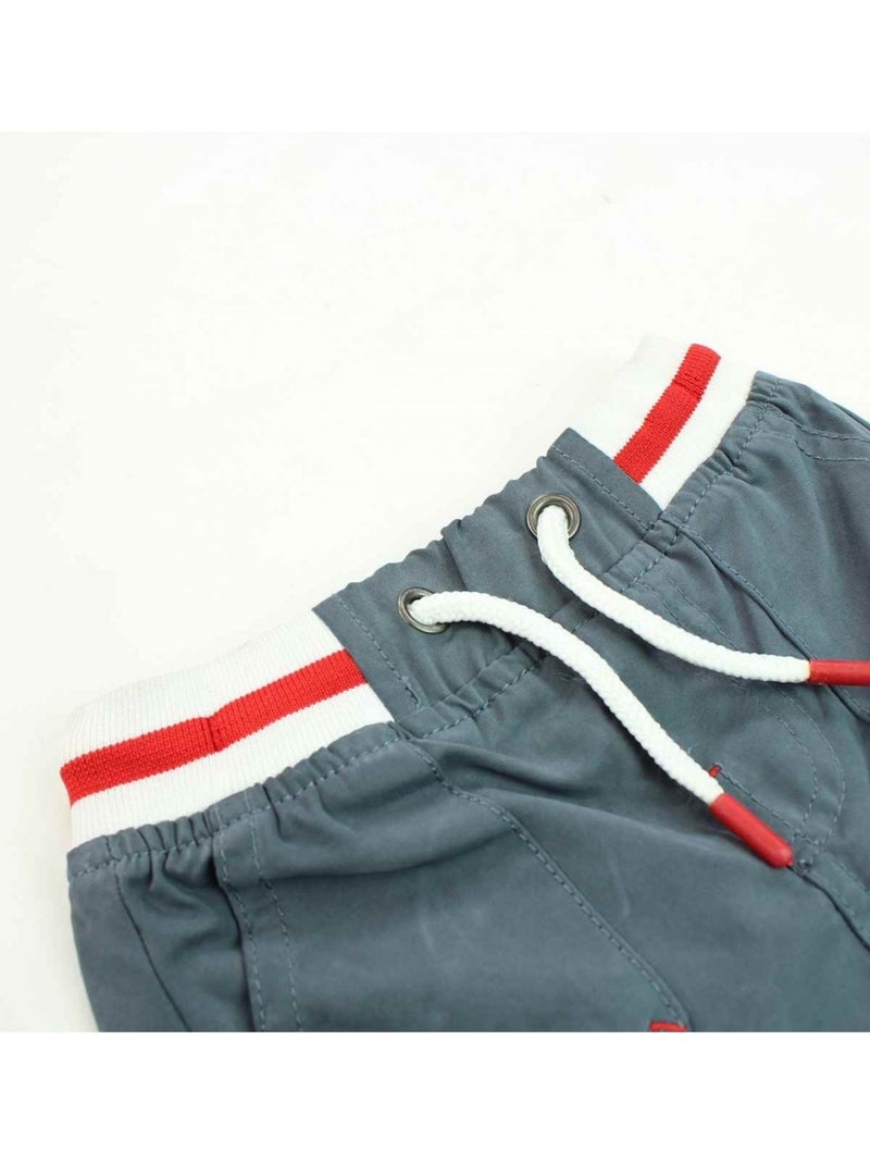 Lee Cooper - Conjunto polo y short bebé Gris - Kiabi